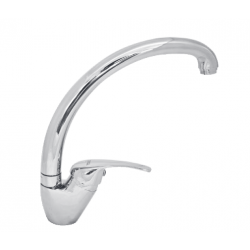 Μπαταρία Κουζίνας Αναμεικτική Metalica Silver Plus Χρωμέ